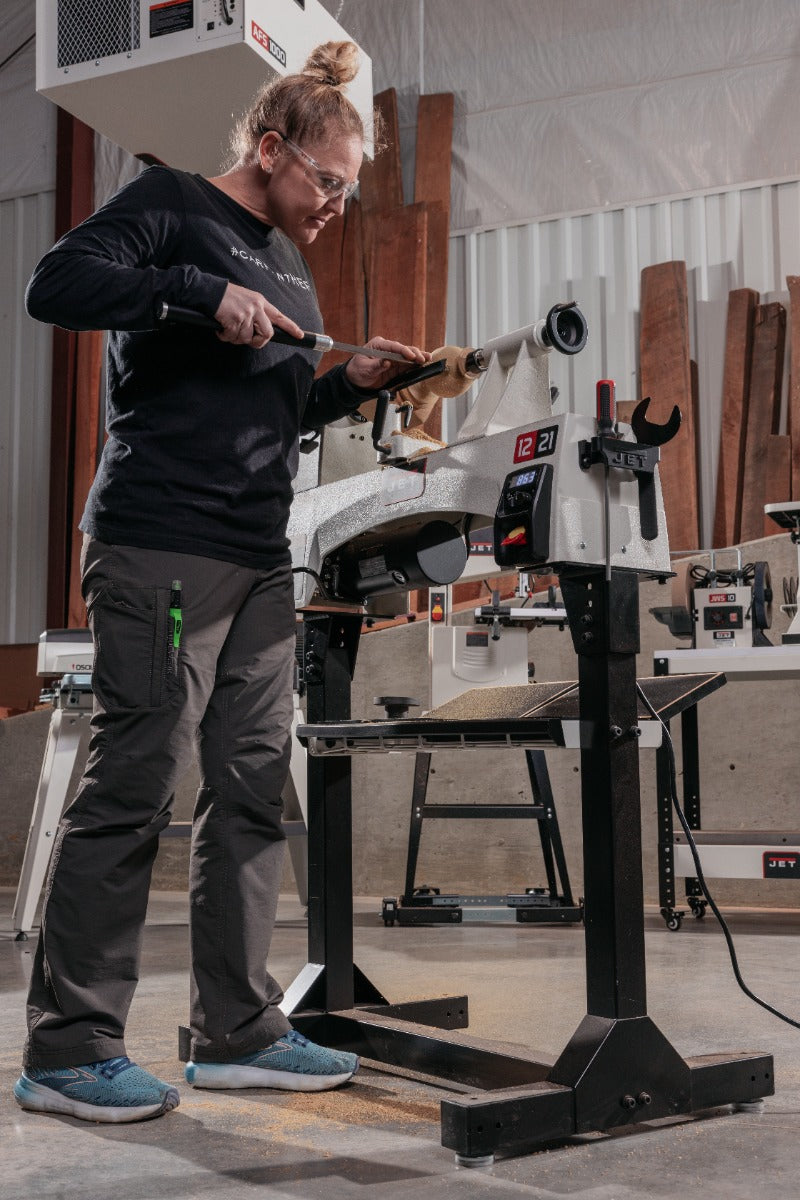 Jet 12 x 21 in. Variable Speed Wood Lathe JWL-1221VS 719200