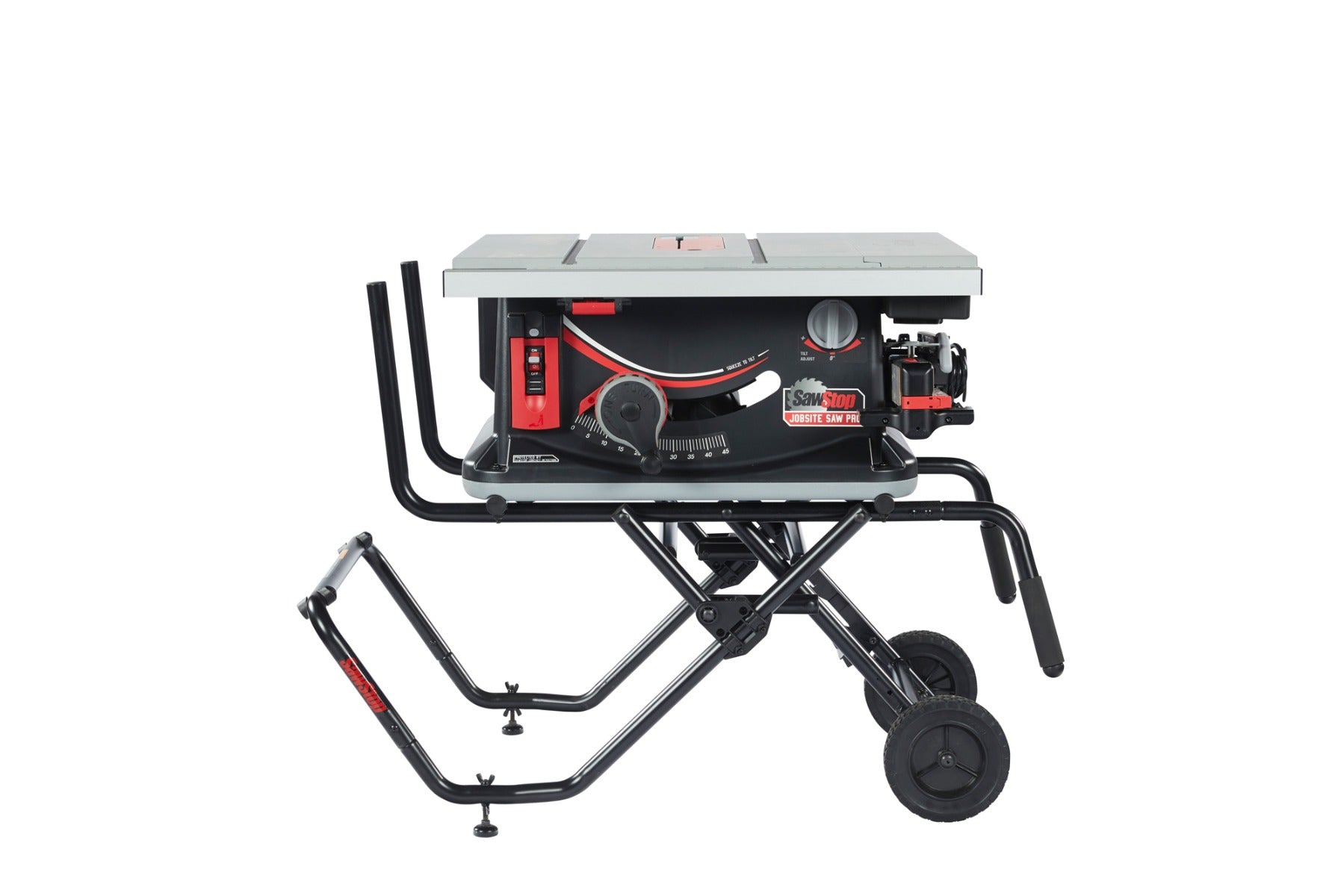 SawStop Jobsite Saw PRO with Mobile Cart Assembly - 15A, 120V, 60Hz JSS-120A60