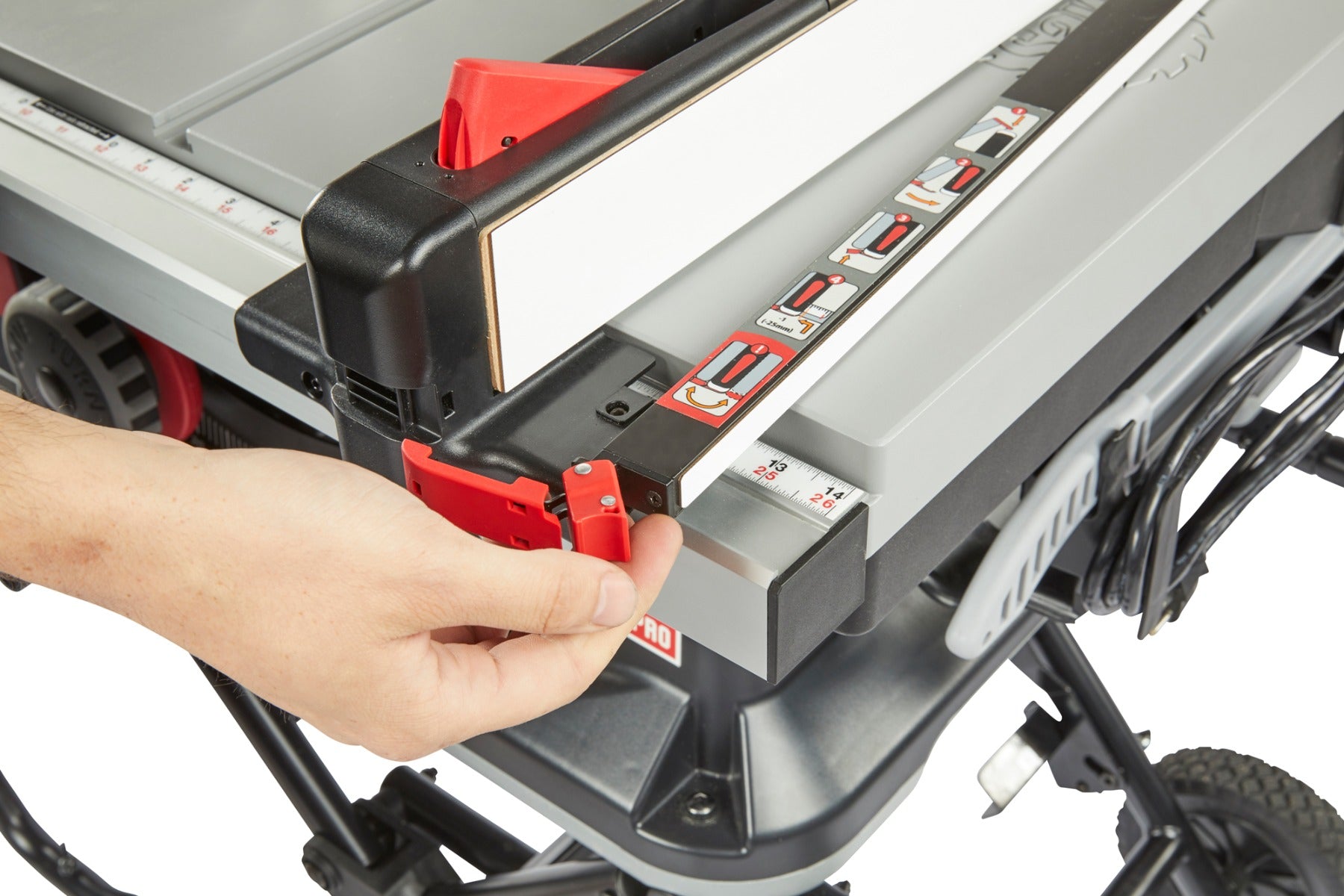 SawStop Jobsite Saw PRO with Mobile Cart Assembly - 15A, 120V, 60Hz JSS-120A60