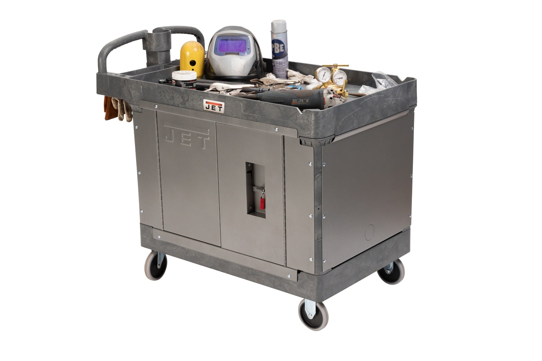 Jet Resin Cart 141016 with LOAD-N-LOCK Security System Kit JT1-127