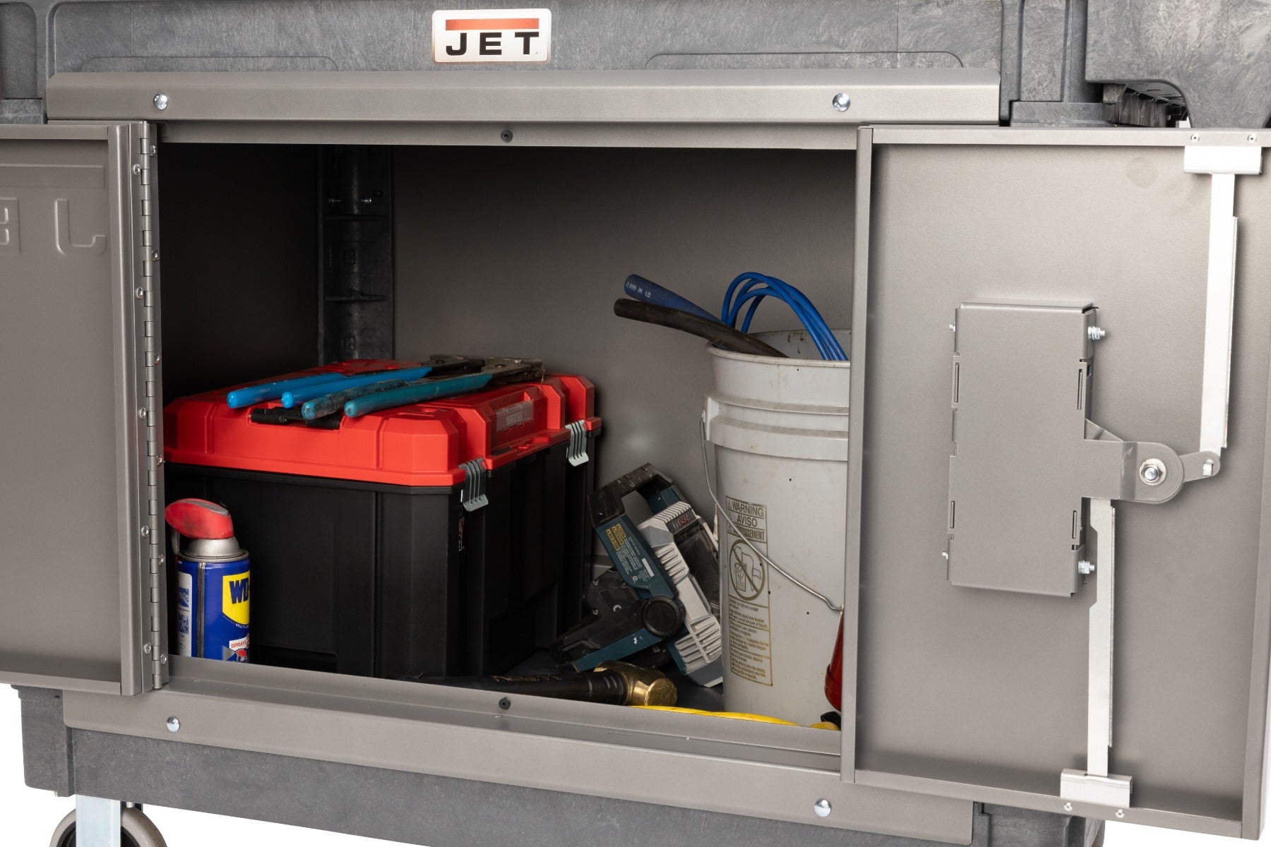 Jet Resin Cart 140019 with LOAD-N-LOCK Security System Kit JT1-128