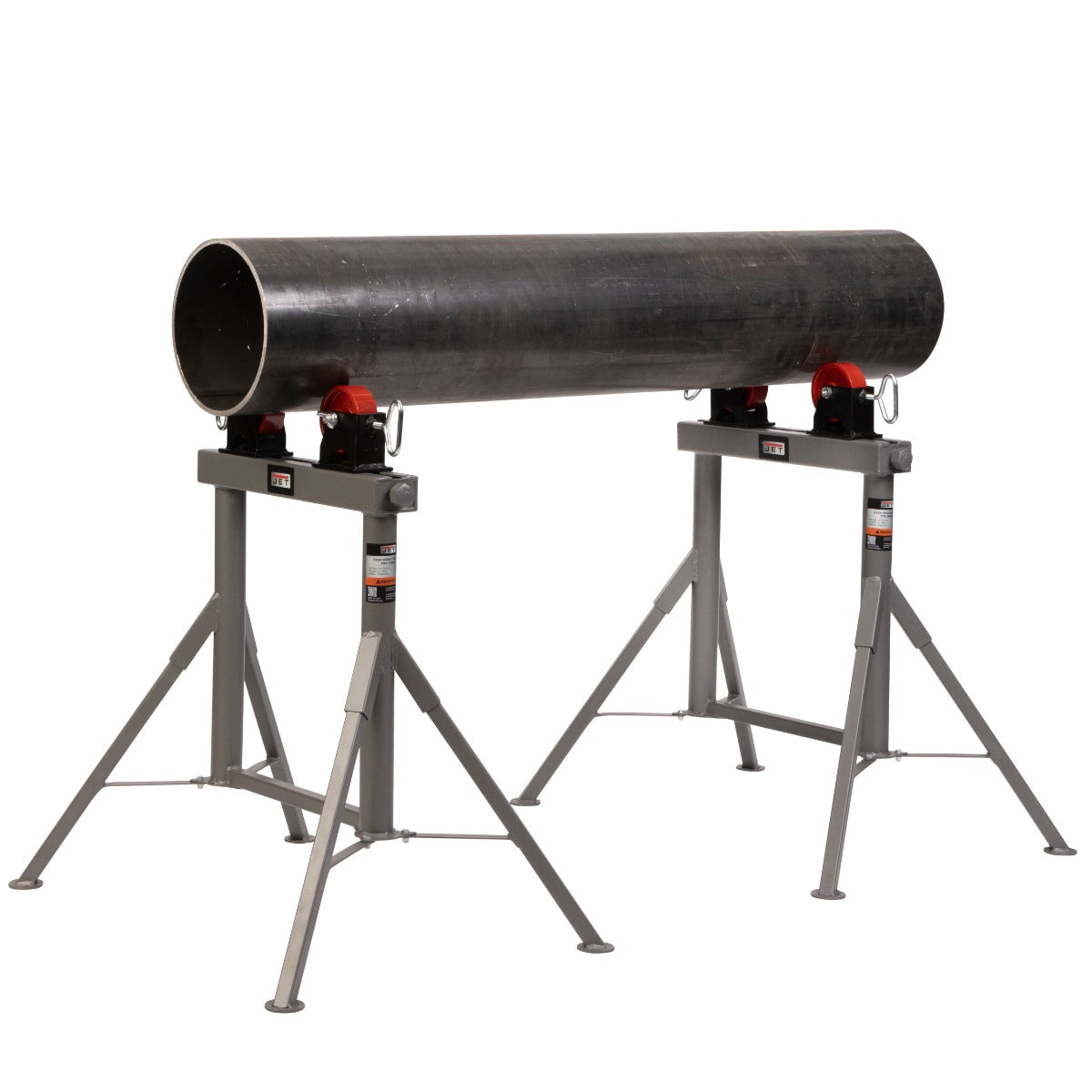 Jet Fixed Height Adjustable Pipe Roller Stand JPJ-FPS-SR JT1-2403