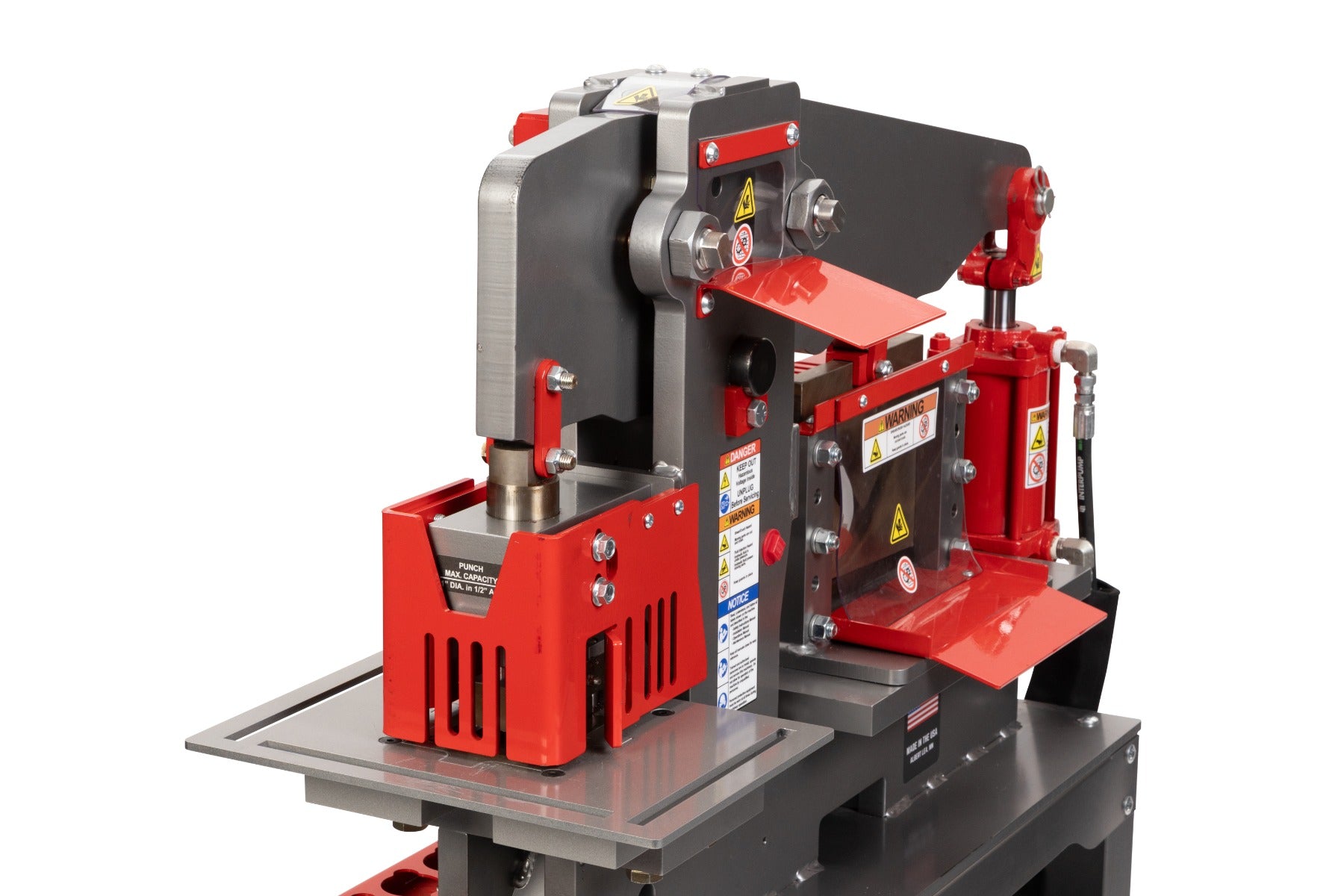 Jet JT1-245, JET Notcher Assembly for JET 45 Ton Ironworker JT1-245