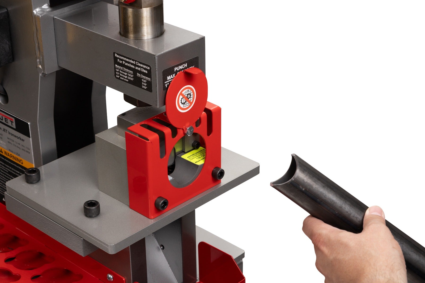 Jet JT1-260, JET Pipe Notcher Housing for JET 45 Ton Ironworker JT1-260