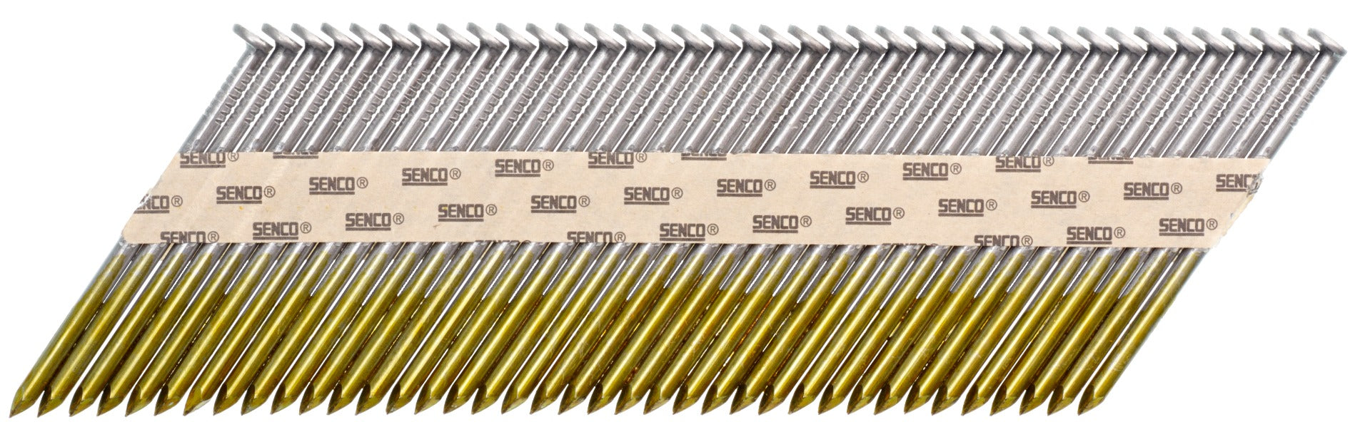 Senco .131x3-1/2inSM ProHead OFRH BB 34dg Smooth Shank Paper Tape Nails K529APBXN