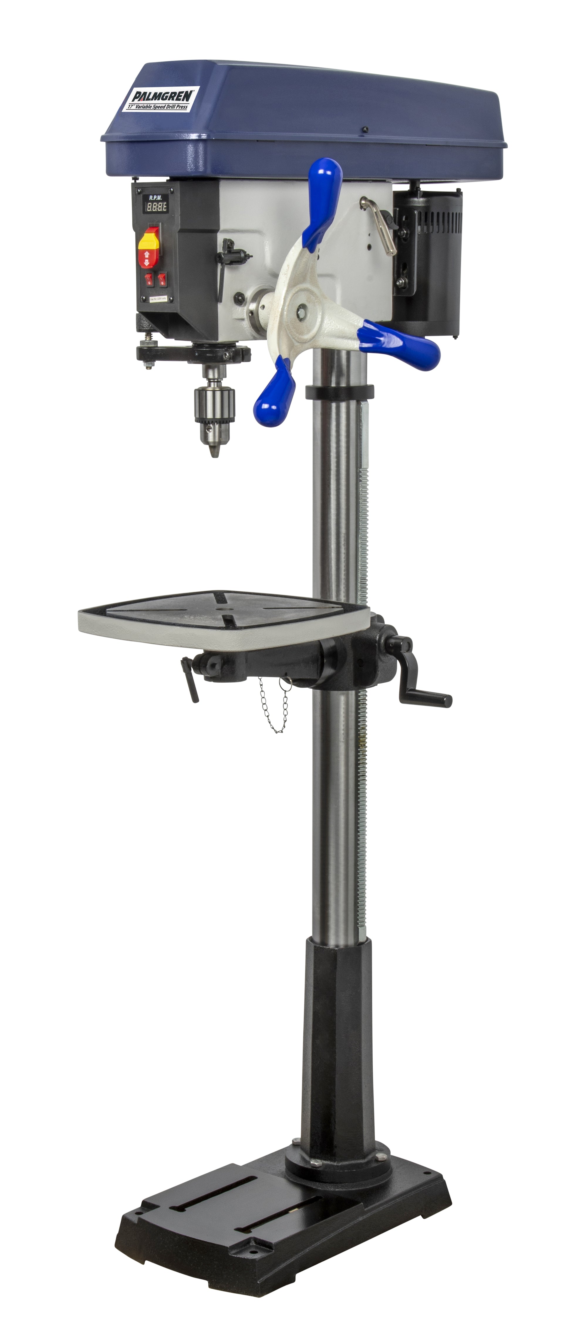 Palmgren 17" Variable Speed Step Pulley Drill Press 9680117
