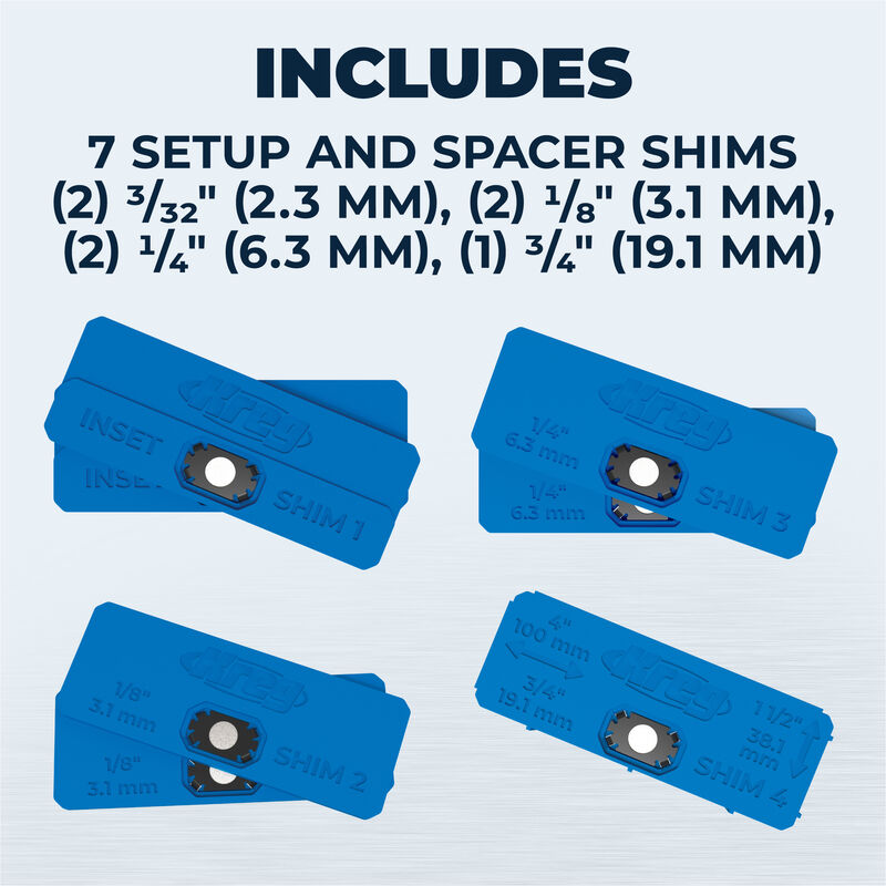 Kreg Setup and Spacer Shims KCS-SHIMS