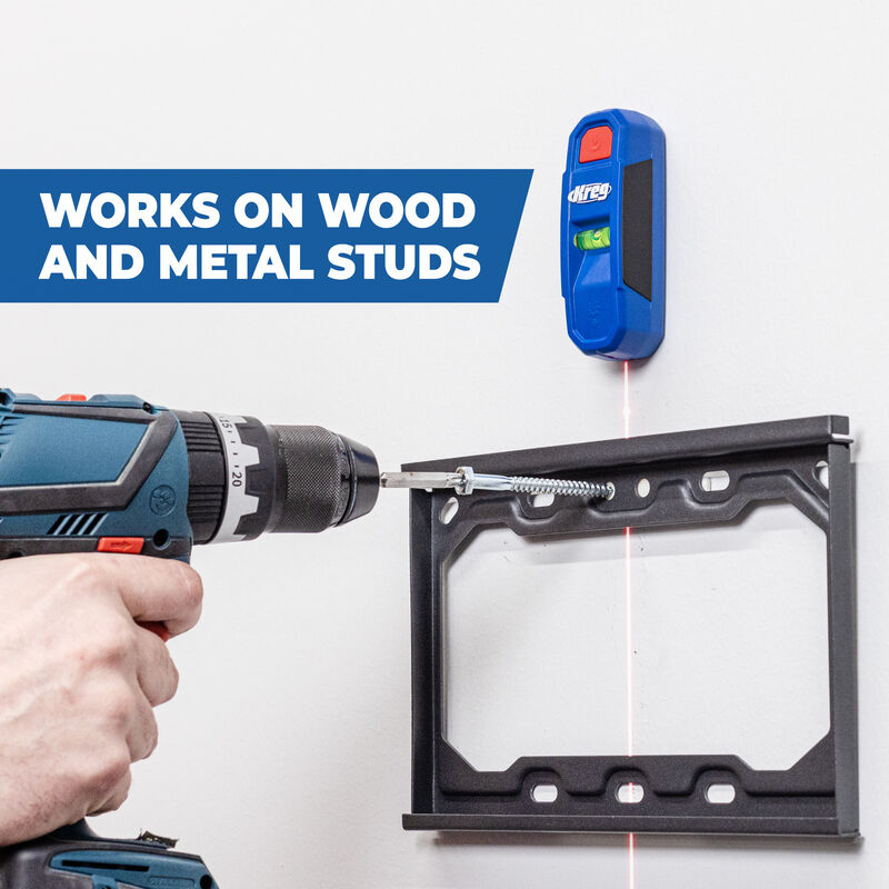 Kreg Magnetic Stud Finder with Laser-Mark KMM1000LZ