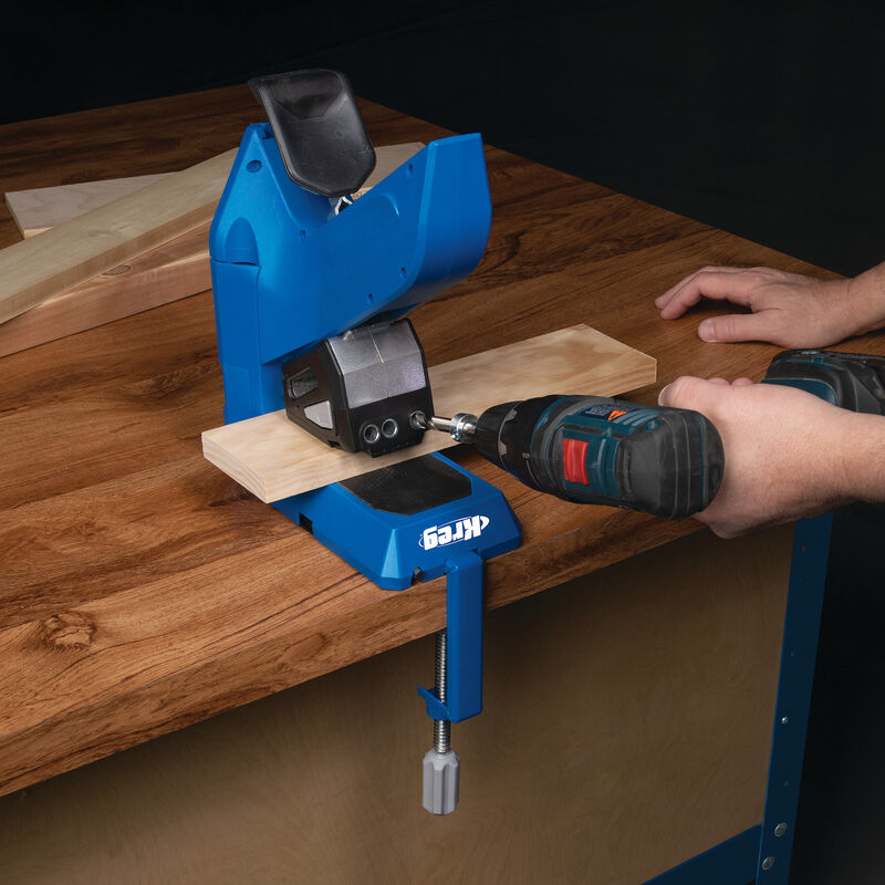 KJKPHJ720 The Pocket-Hole Jig 720 is the most advanced jig yet from Kreg® with that features make project building incredibly efficient. It’s the premium choice for project builders who want to build smarter and faster than ever.
