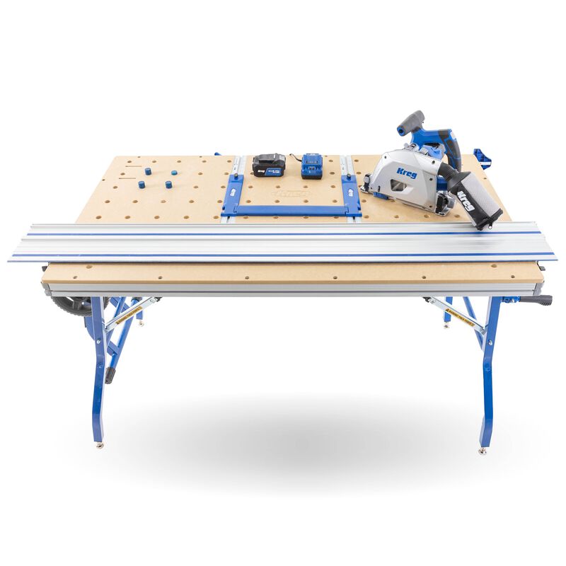 Kreg Ionic Drive Adaptive Cutting System Master Kit w/ 6-1/2" Plunge-Cut Track Saw ACS3100B