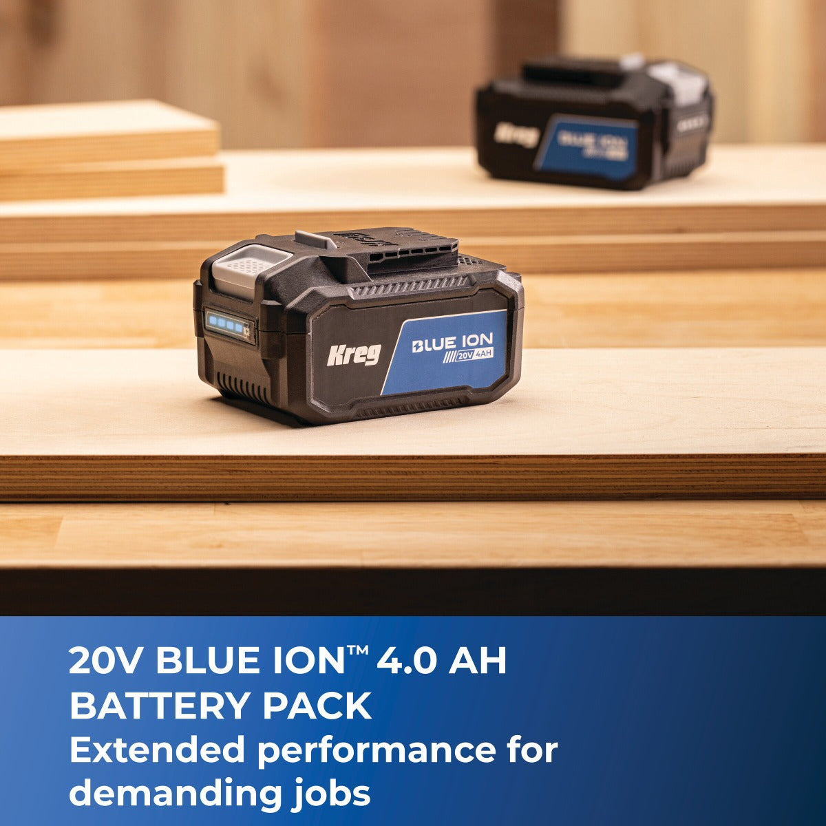 Kreg 20V Blue Ion 4.0 Ah Battery Pack BATT4A