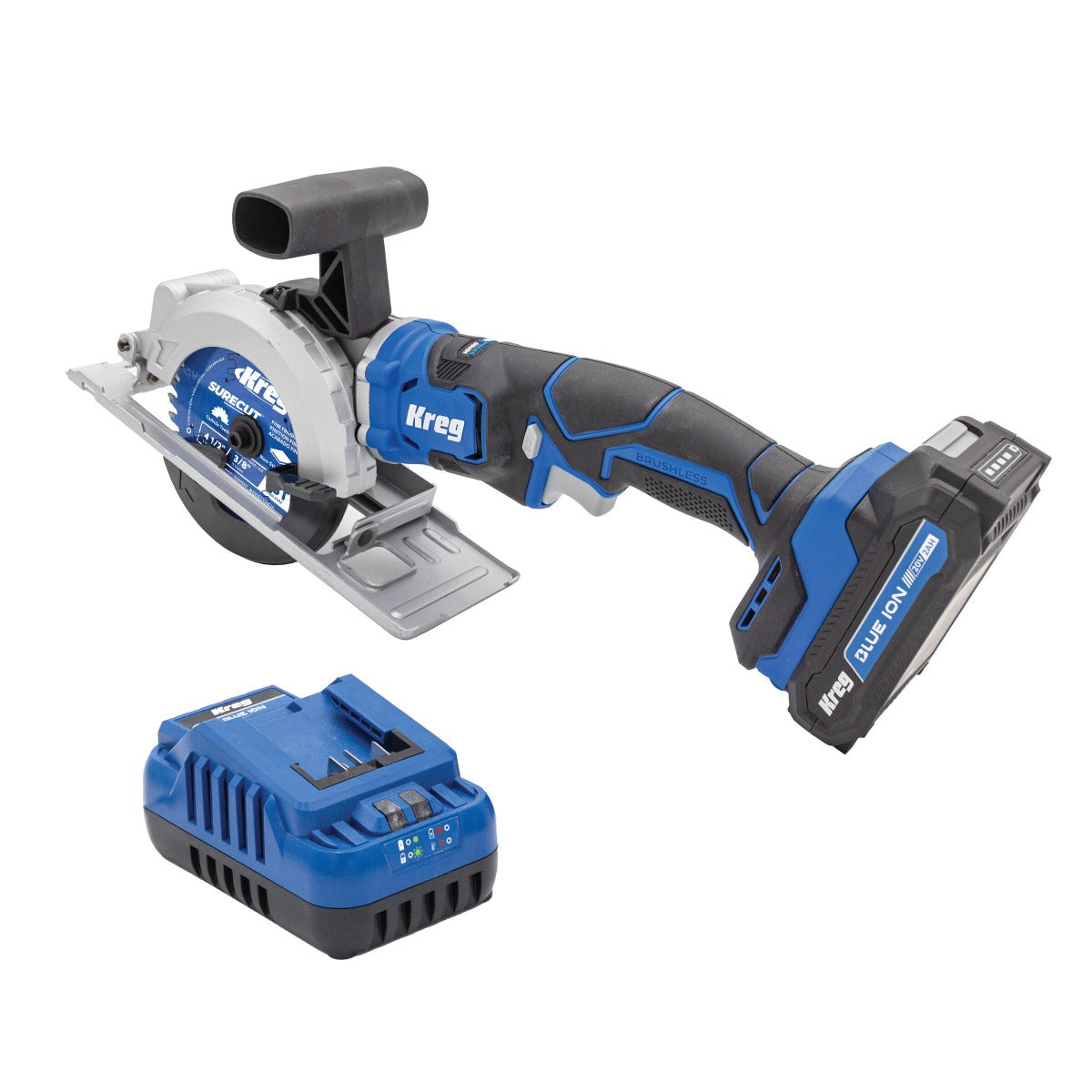 Kreg 20V Ionic Drive 4-1/2" Circular Saw Kit KPTBCS450A