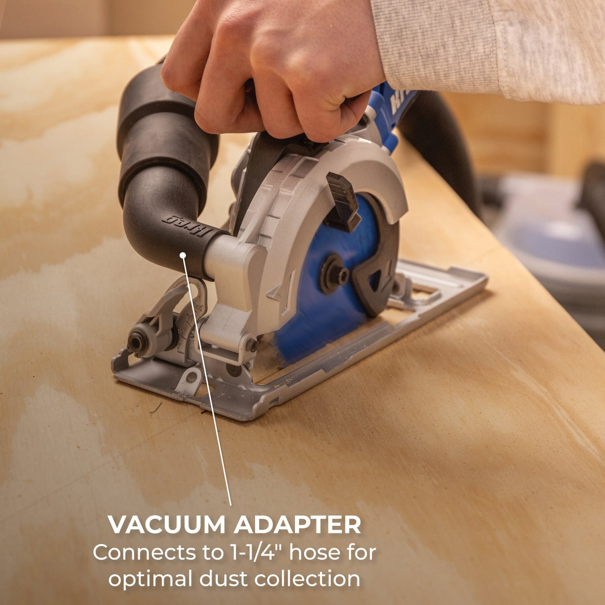 Kreg 20V Ionic Drive 4-1/2" Circular Saw Kit KPTBCS450A