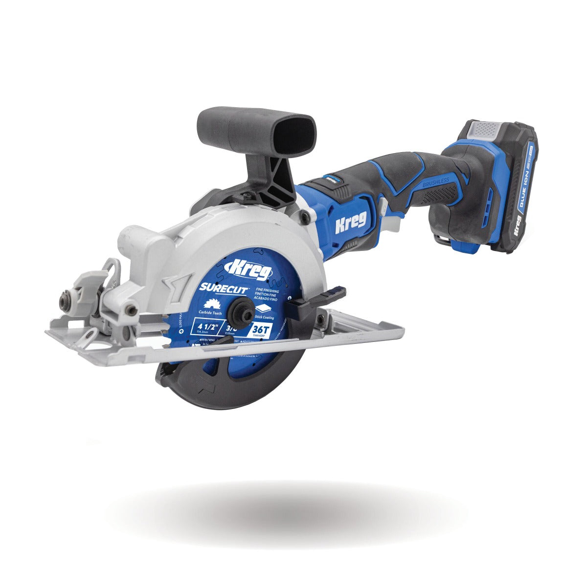 Kreg 20V Ionic Drive 4-1/2" Circular Saw Kit KPTBCS450A