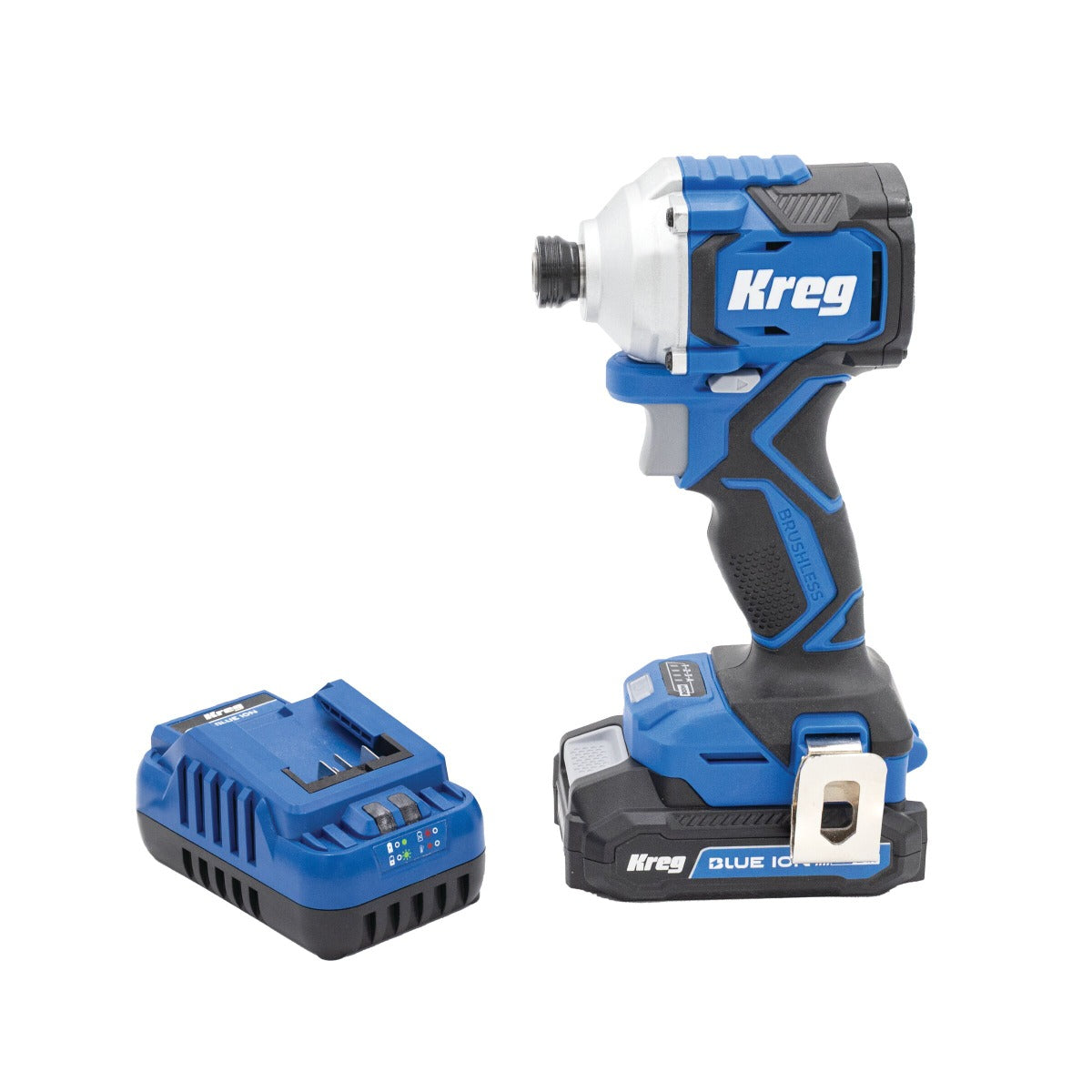 Kreg 20V Ionic Drive 1/4" Compact Impact Driver Kit KPTBDV025A