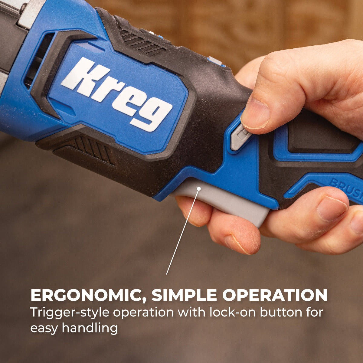 Kreg 20V Ionic Drive Oscillating Multi-Tool Kit KPTBMT100A