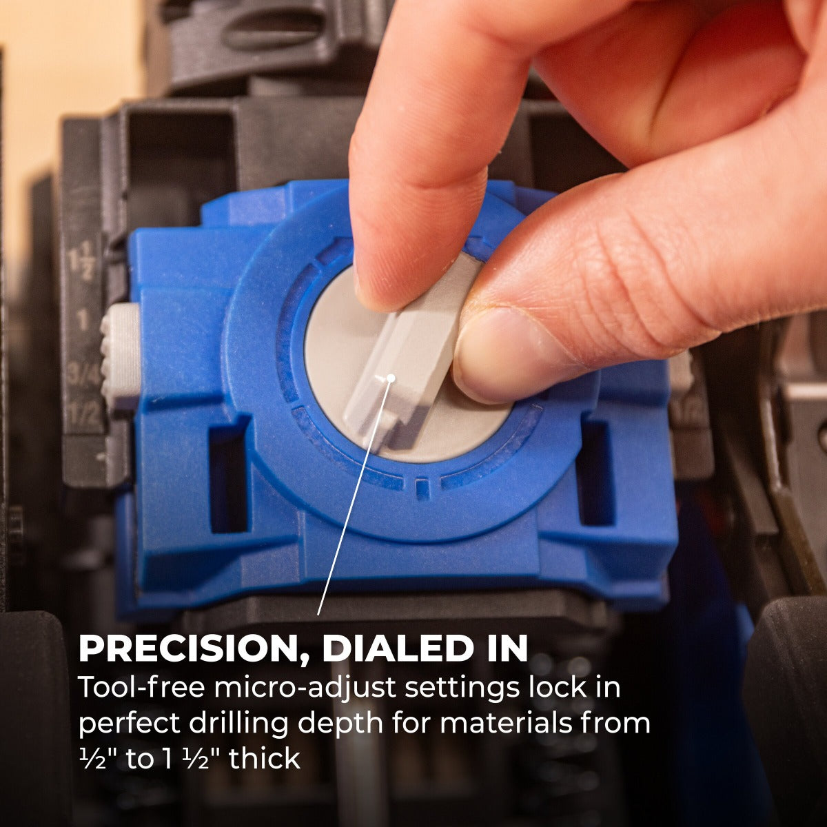 Kreg 20V Ionic Drive Rebel Pocket-Hole Joiner Kit KPTBRB100A