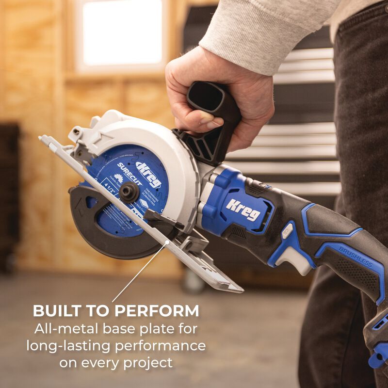 Kreg 20V Ionic Drive 4-1/2" Circular Saw KPTCS450A