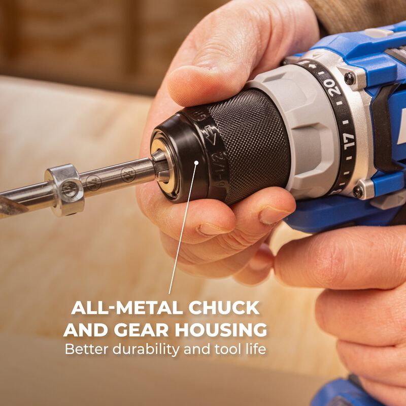 Kreg 20V Ionic Drive 1/2" Compact Drill KPTDR050A