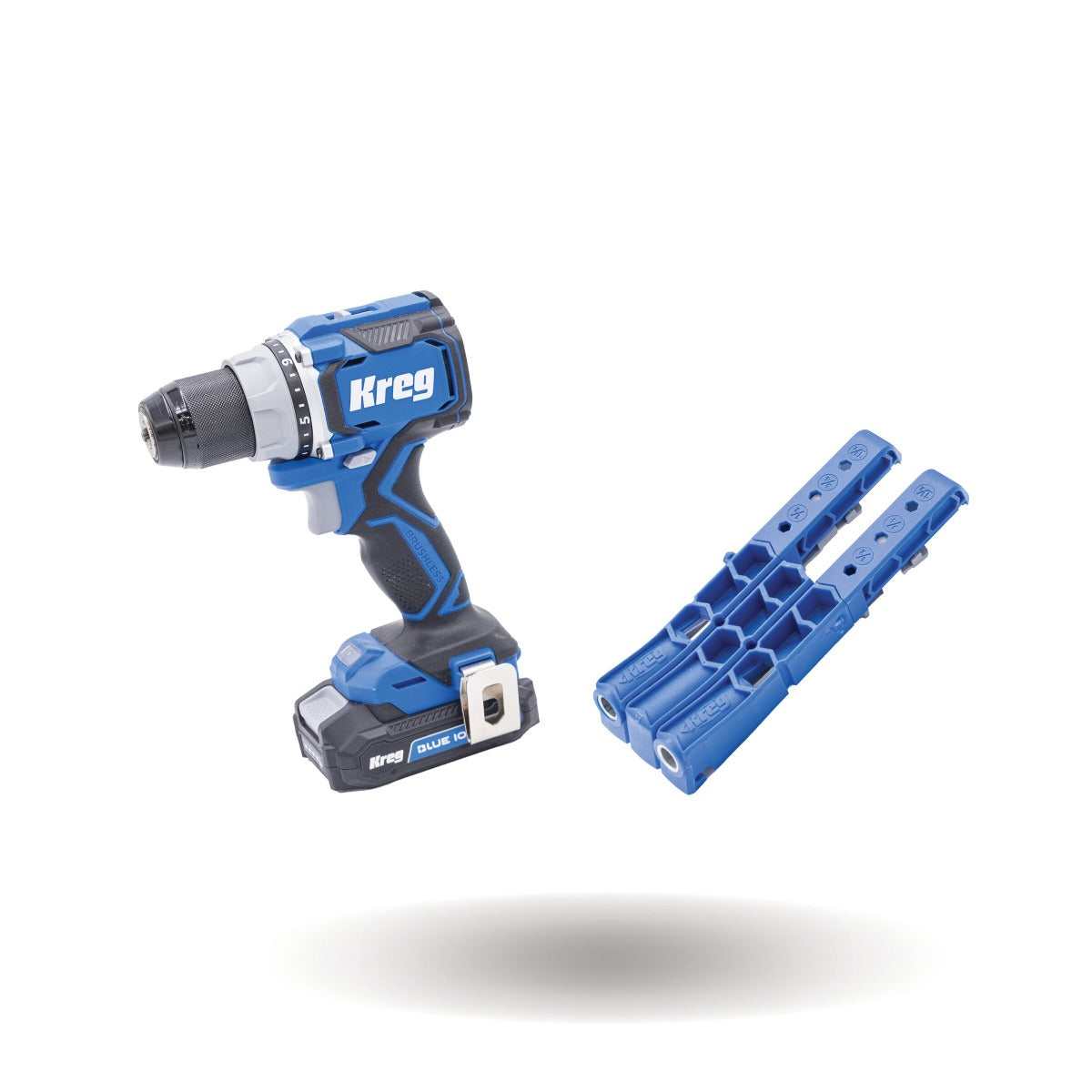 Kreg 20V Ionic Drive 1/2" Compact Drill w/ Pocket-Hole Jig 320 KPTDR320B