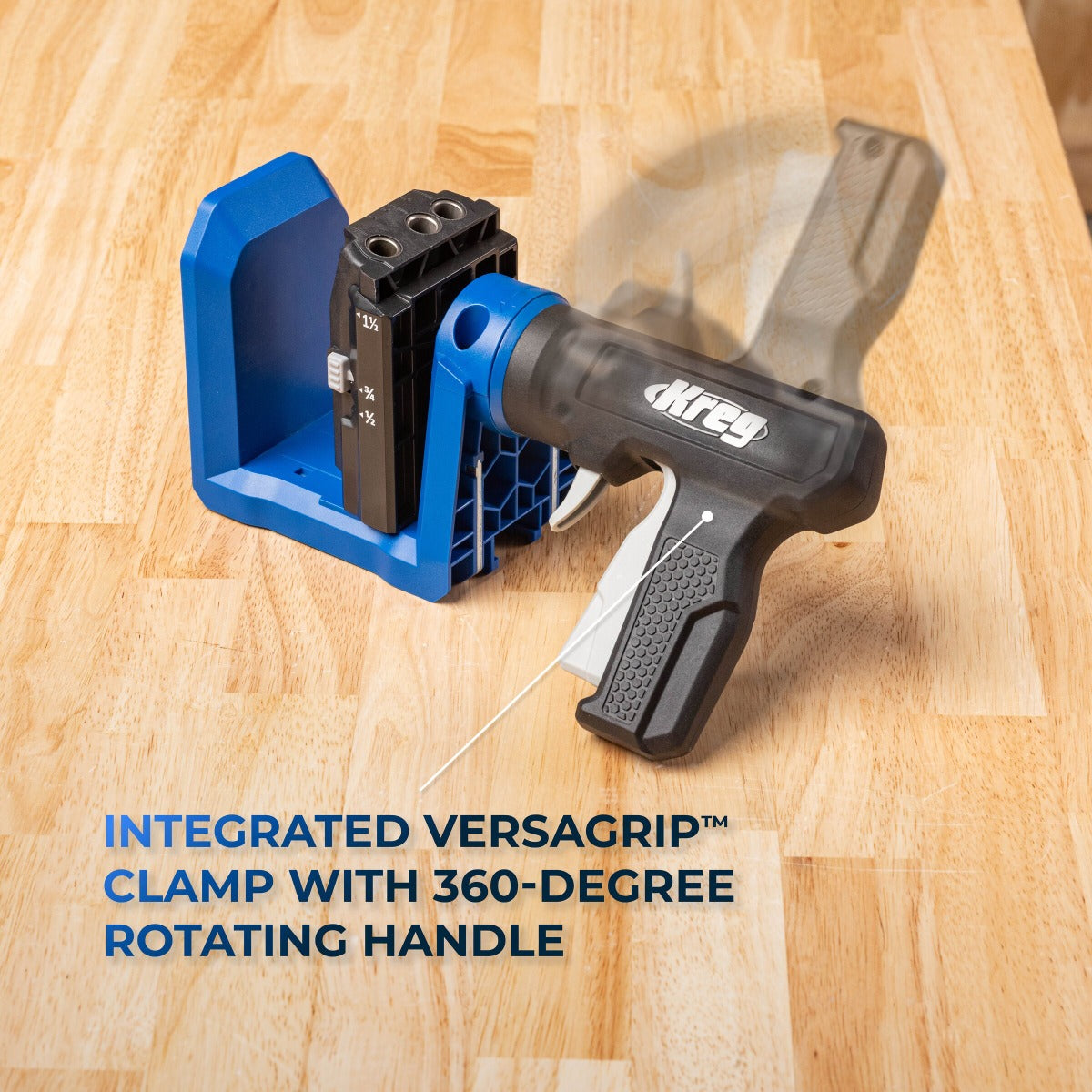 Kreg 20V Ionic Drive 1/2" Compact Drill w/ Pocket-Hole Jig 520PRO KPTDR520B
