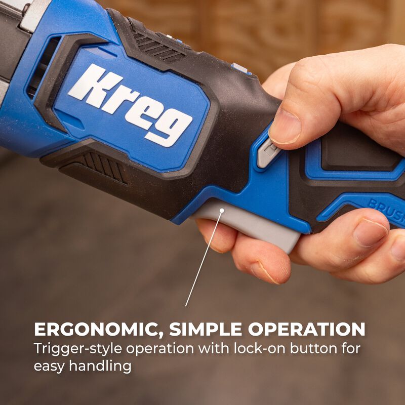 Kreg 20V Ionic Drive Oscillating Multi-Tool KPTMT100A