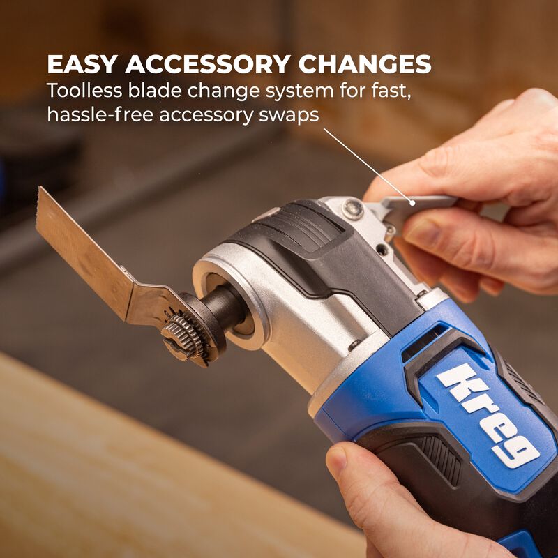 Kreg 20V Ionic Drive Oscillating Multi-Tool KPTMT100A