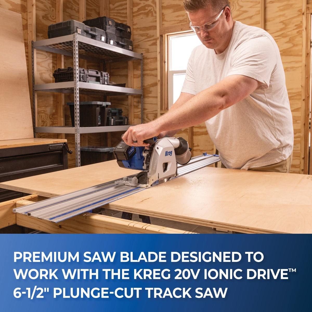Kreg 6-1/2" Adaptive Cutting System 40-Tooth Thin Kerf Saw Blade KSBACS40TK