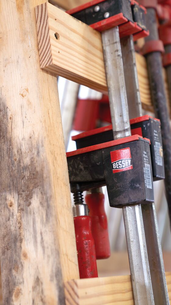 Bessey Tools K BODY REVO Jr. 50 in. Parallel Clamp, 3-1/4 in. Throat Depth KRJR-50