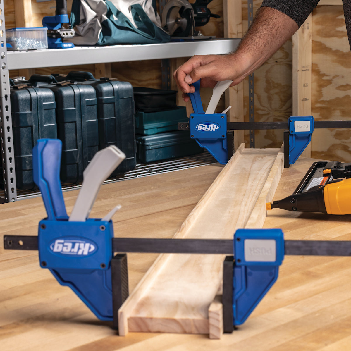 Kreg 6 in. VersaGrip Clamp KVGC6