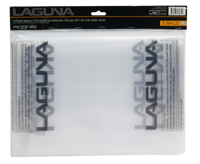Laguna Tools Drum Bag, T|Flux 10, 5 pk PDCTFXF-B152