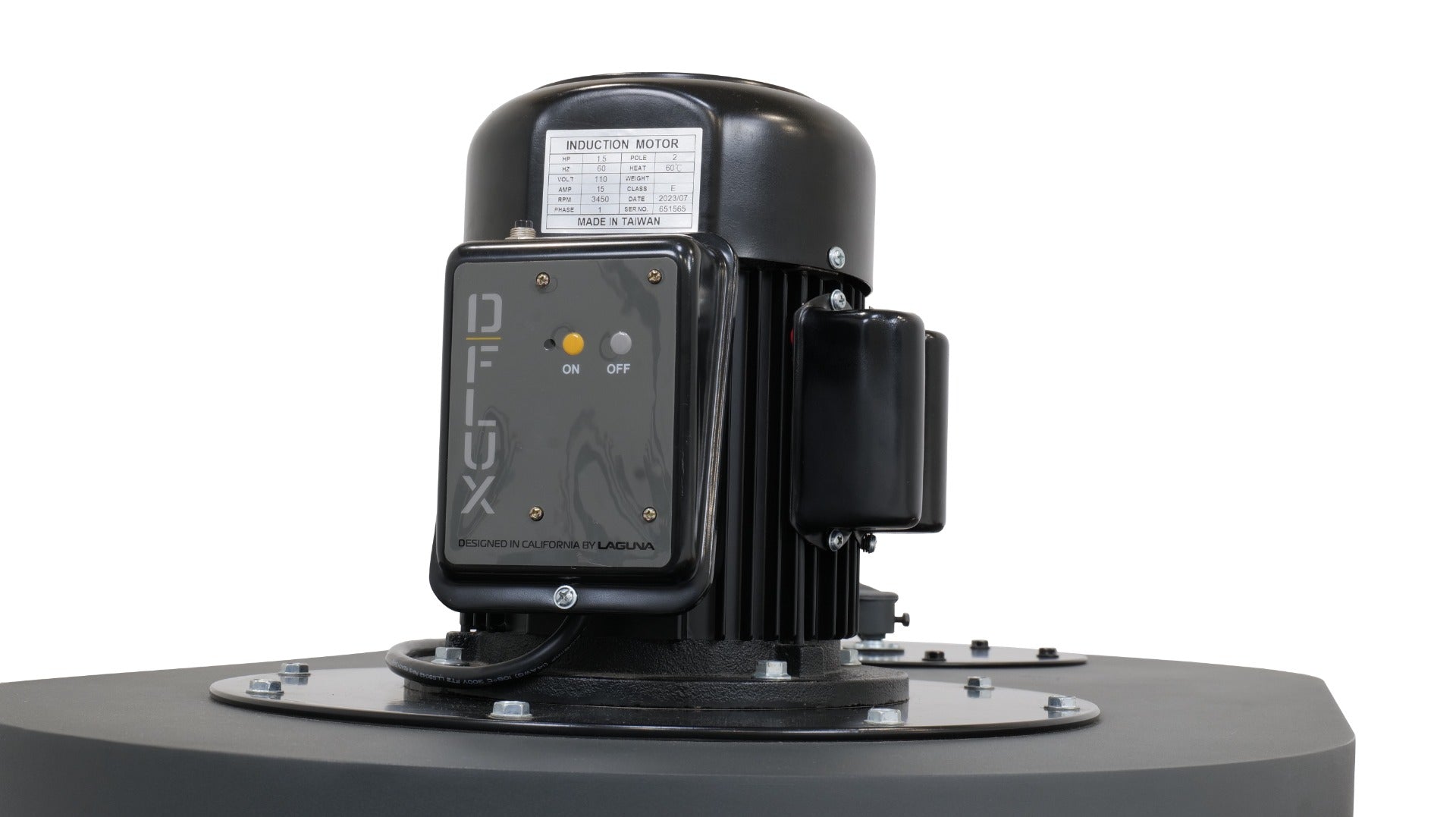 Laguna Tools D|Flux: I Cyclone Dust Collector 1.5HP 110V MDCDF15510