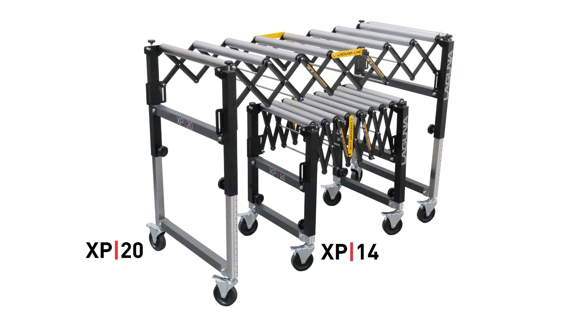 Laguna Tools XP|14 14" Flexible Roller Conveyor Table XP1401