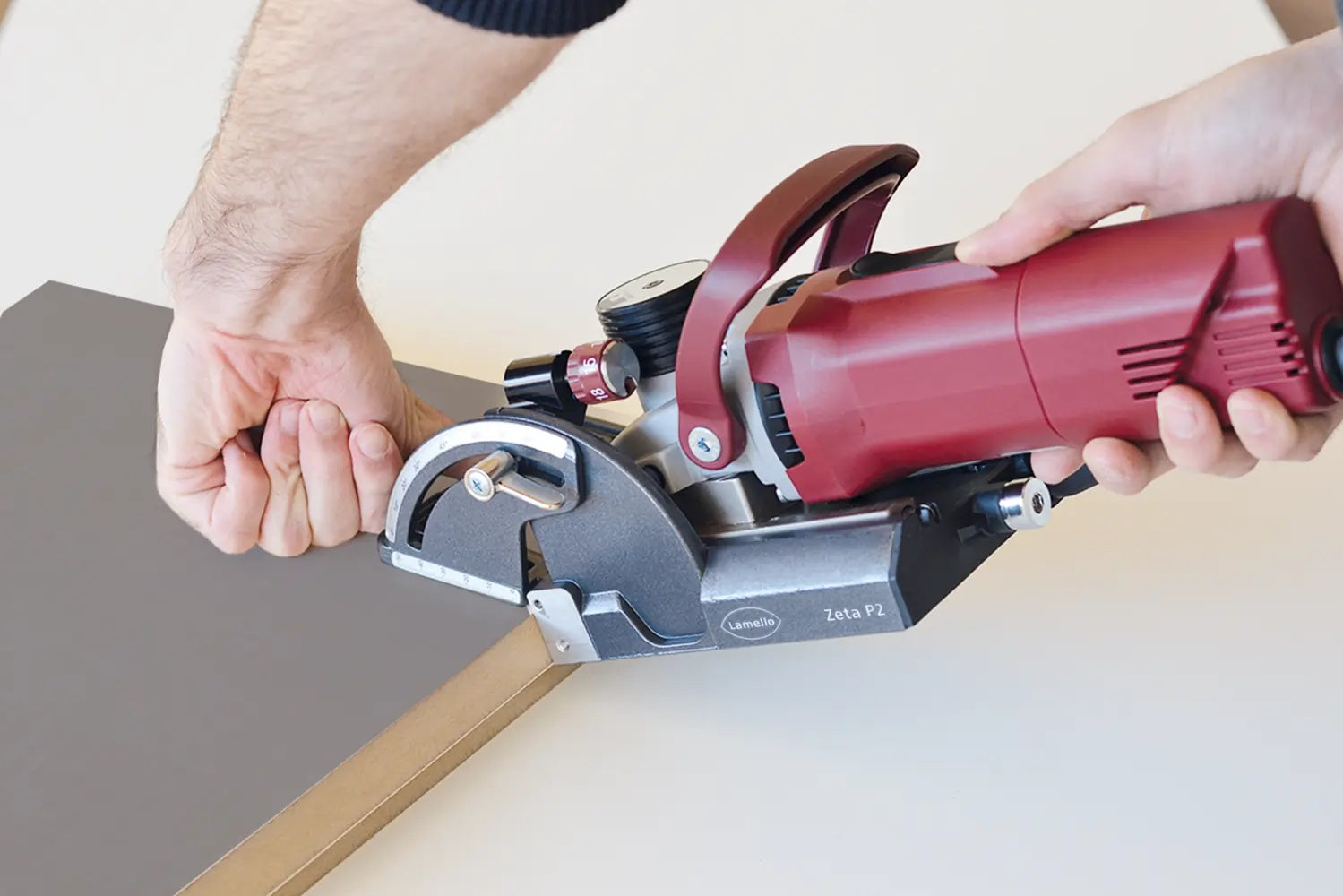 Lamello Zeta P2 P-System Joiner, Corded, with Diamond Cutter, in Systainer Case 101403DS