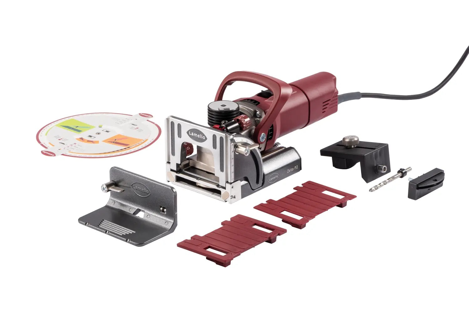 Lamello Zeta P2 P-System Joiner, Corded, with Carbide Cutter, in Systainer Case 101403S