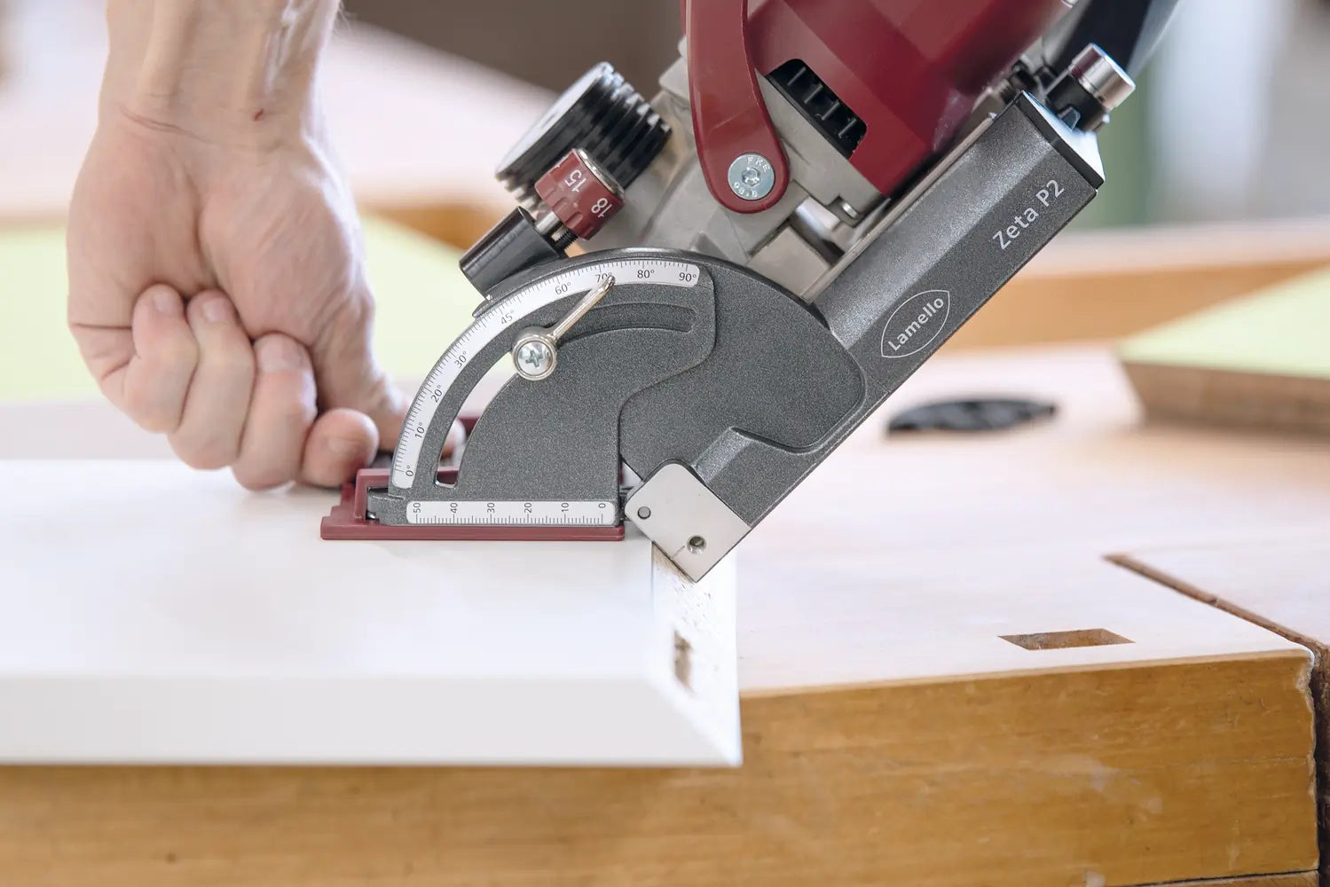 Lamello Zeta P2 P-System Joiner, Corded, with Carbide Cutter, in Systainer Case 101403S