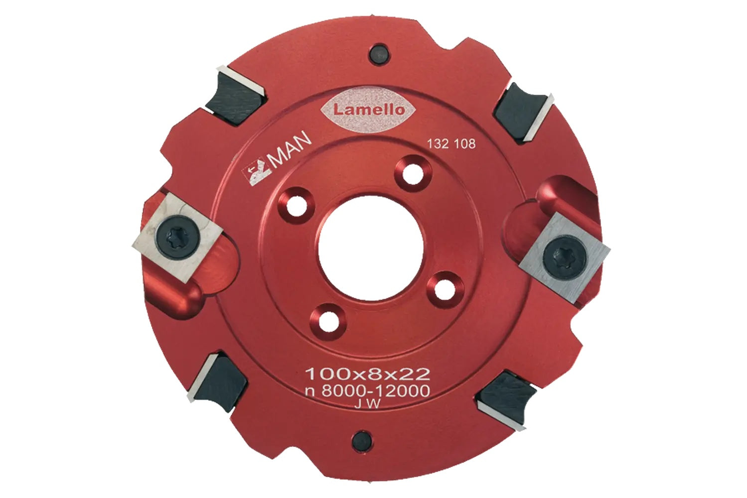 Lamello 8mm Carbide Reversible Cutter for Clamex S-18, 100 x 8 x 22mm 132108