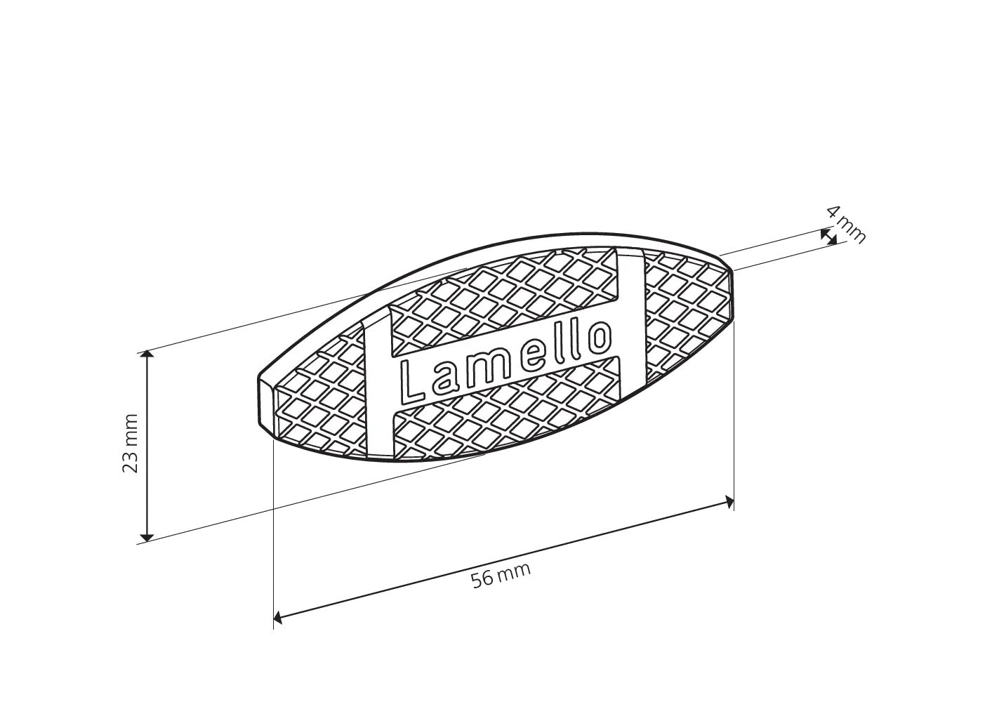 Lamello Original Wood Biscuits, #20, 80 Count Blister Pack 144520