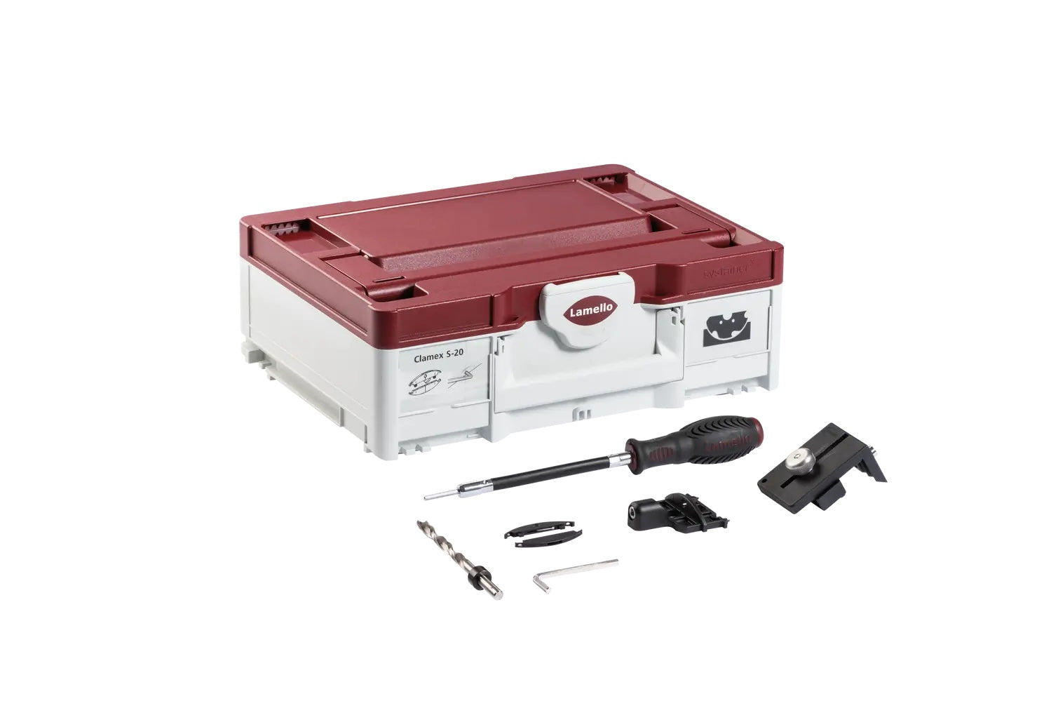 Lamello Clamex S-20 Detachable Connector Starter Kit in Systainer Case 145247