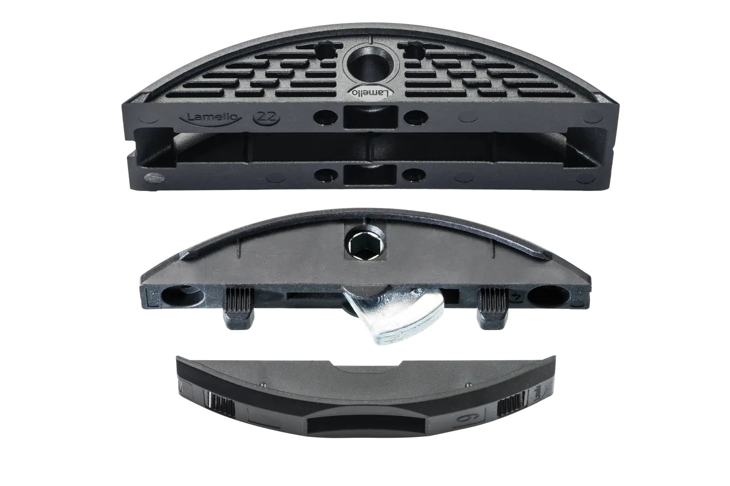 Lamello LC P-16x22 Lightweight Panel Connector Set with Clamex P-14/10, 80 Pairs 145732