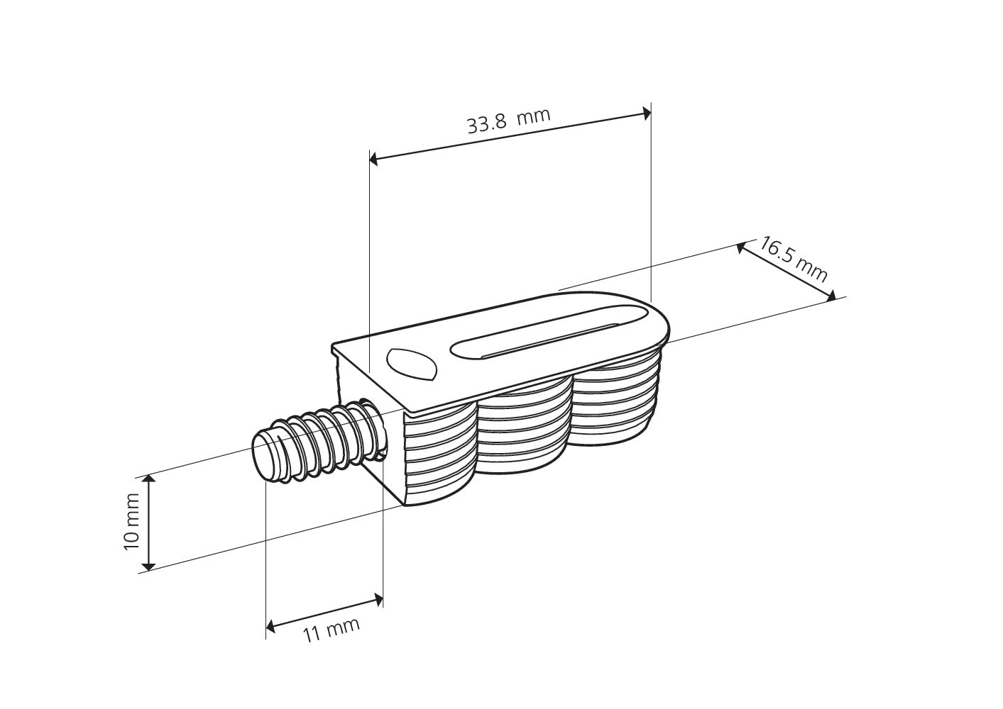 Lamello Cabineo 12 Cabinet Connectors, White, 500 Count 186320