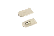 Lamello Cabineo Cover Caps, Ivory, 100 Count 186350H