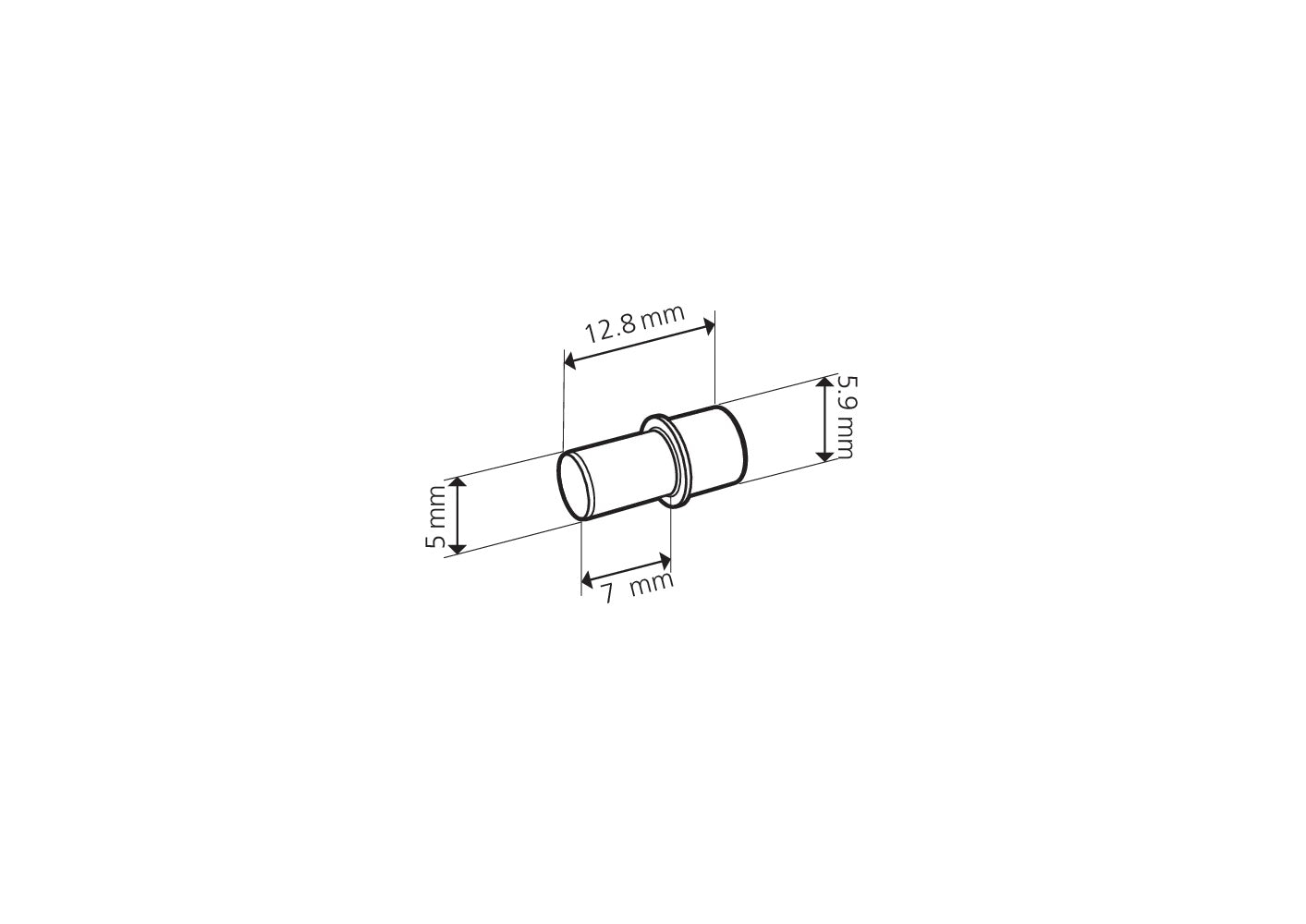 Lamello Cabineo X Shelf Supports for 5mm Holes, 500 Count 186386
