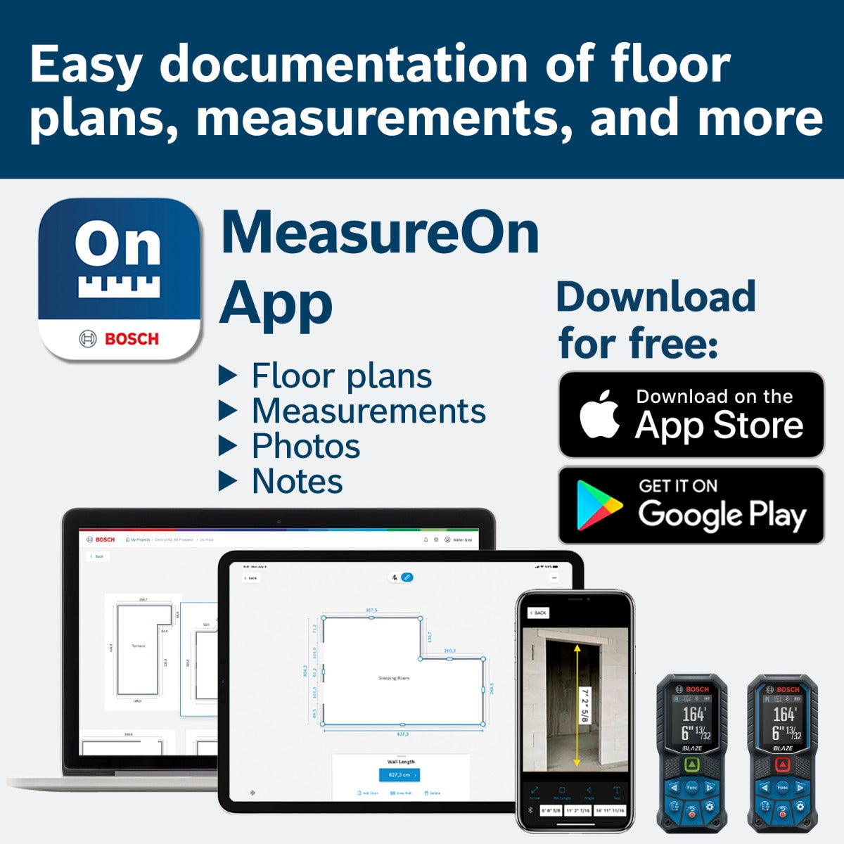 Bosch measuring app