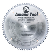 Amana Tool 10 in /80T Plastic Non-Melt M-TCG LB10801