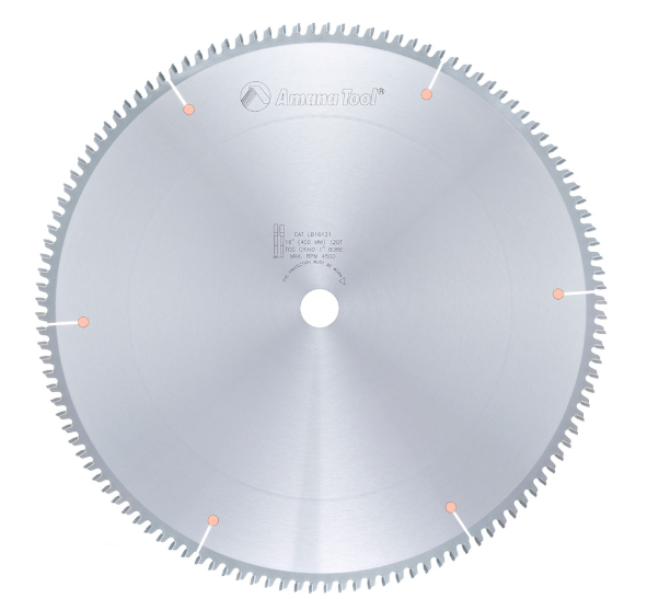 Amana Tool 16 in /120T Plastic Non-Melt M-TCG LB16121