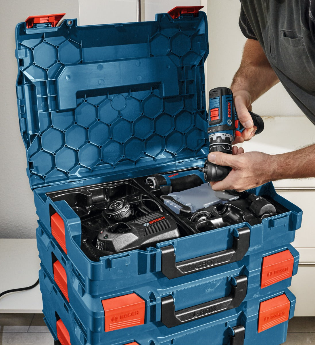 Bosch L-Boxx Case - Size 1 w/ 13 Piece Insert Set LBOXX-1A