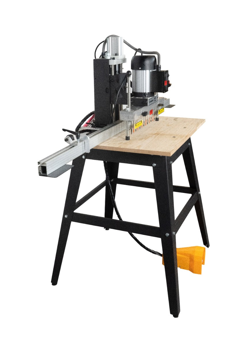 Maksiwa Pneumatic Line Boring Machine, 13 Spindle Line, 1 Phase, 110V LBP.13