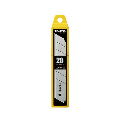 LCB-65-20, Tajima Rock Hard Blade H, 7-Point, 20-Blade Hard Pack