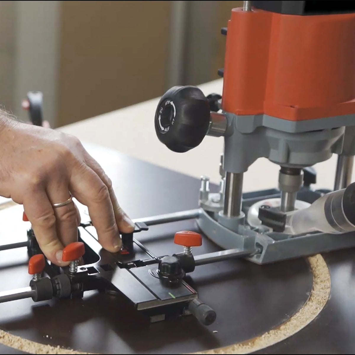 Mafell Hand Router Adapter for Guide Rails 207200